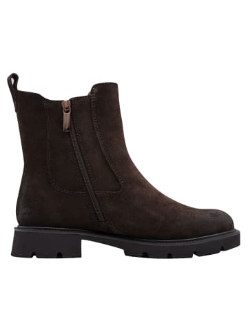 Tamaris WIDE FIT Chelsea Boot in MOCCA SUEDE