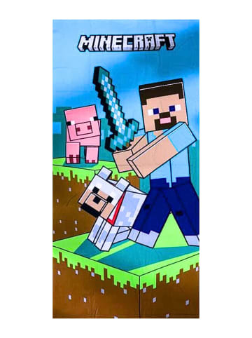 Minecraft Strand-/Badetuch Minecraft Steve - (L) 140 cm x (B) 70 cm in Bunt