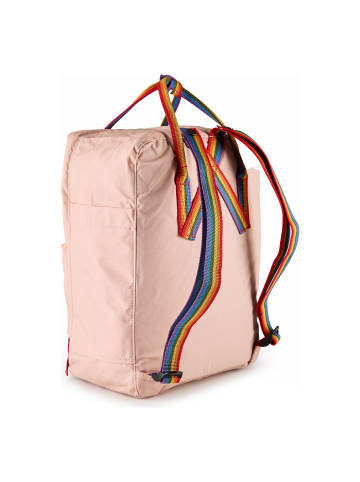 FJÄLLRÄVEN Kanken Daypack 38 cm in chalk rose-rainbow