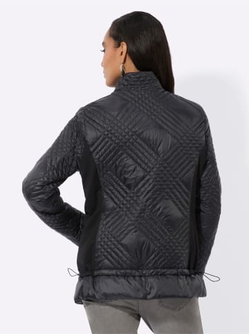 creation L Daunenjacke in schwarz