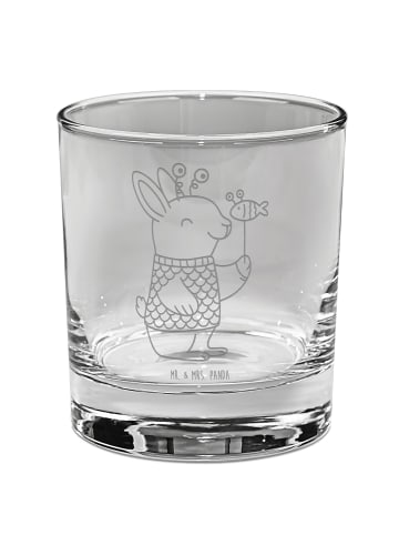 Mr. & Mrs. Panda Tumbler Fische Astrologie ohne Spruch in Transparent