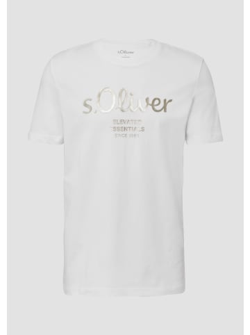 s.Oliver T-Shirt in 01D2_weiß