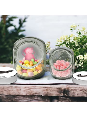 Mr. & Mrs. Panda glas für tee Stinktier Yoga ohne Spruch in Weiß