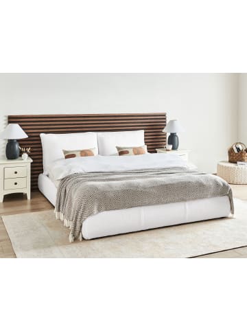 Beliani Doppelbett VINAY in Weiß - (W) 176 x (H) 90 x (L) 233 cm