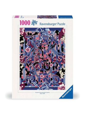Ravensburger Puzzle 1.000 Teile Turn on your mind Ab 14 Jahre in bunt