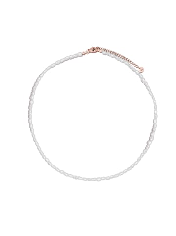 Steel_Art Perlenkette Frauen Maila rose goldfarben in rosegoldfarben