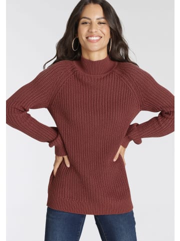 Laura Scott Strickpullover in cognac