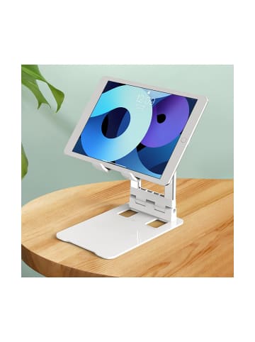 Wozinsky WPT-K28 Handy & Tablet Ständer faltbar Weiß