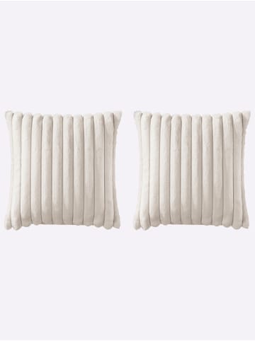 Kissenhülle in creme