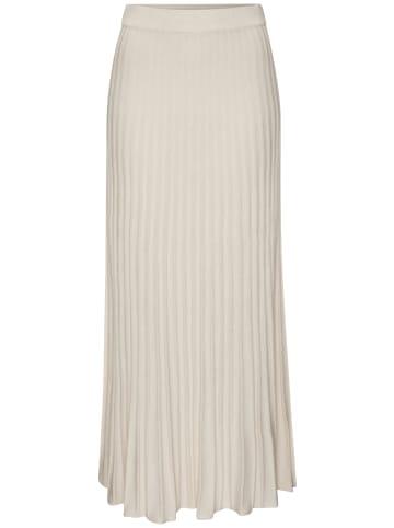 LASCANA Strickrock in beige melange