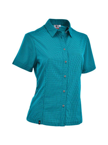 Maul Sport Bluse Halserspitze 4XT in Türkis2410
