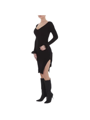 Ital-Design Kleid in Schwarz