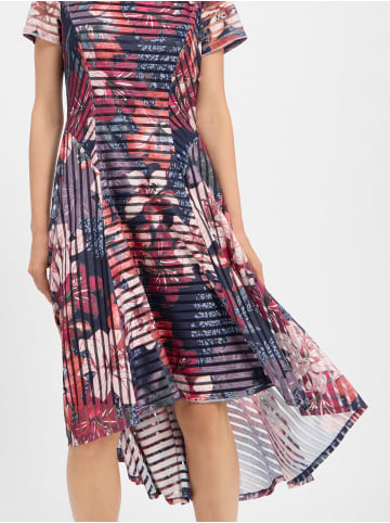 Vera Mont Kleid in aubergine marine - 0001