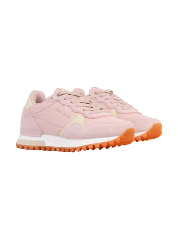 Teddy Smith Leder-Sneaker Beige