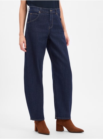 Marie Lund Barrel-Jeans in dark stone