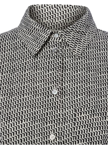 Marc O'Polo Bluse in schwarz ecru