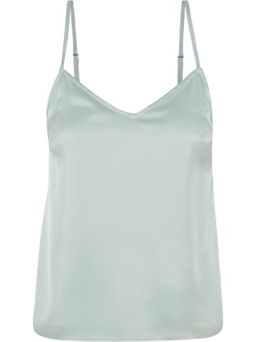 Urban Classics Urban Classics Damen Ladies Viscose Satin Slip Top in frostmint