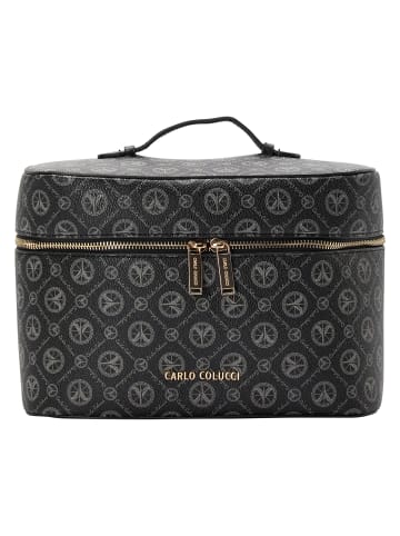 Carlo Colucci Kosmetiktasche Craighero in Schwarz