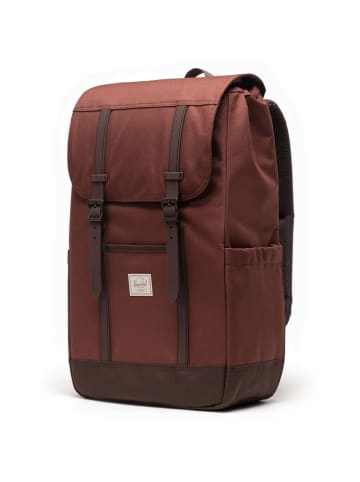 Herschel Retreat - Rucksack 15" 46 cm (digi leopard) in bitter chocolate/dark roast