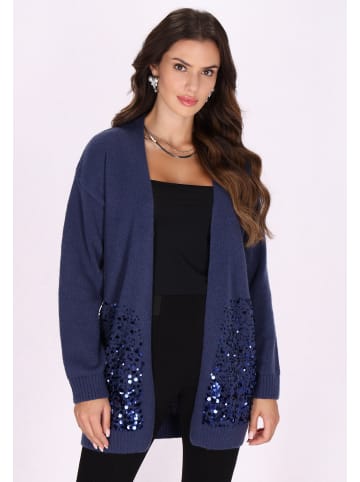 faina Cardigan in Marine