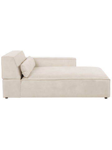 Beliani Sofaelement HELLNAR in Beige - (W) 102 x (H) 70 x (L) 176 cm linksseitig
