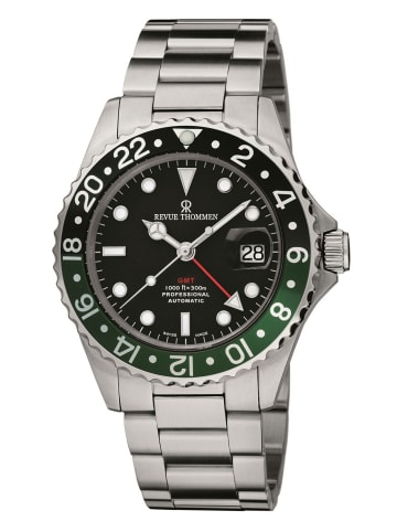 Revue Thommen Analoguhr für Herren in silber