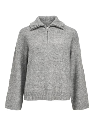 Object Strickpullover in Medium Grey Melange
