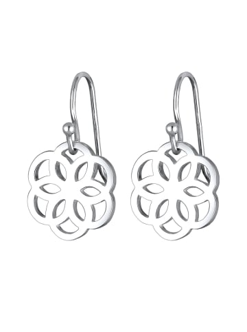 Elli Ohrringe 925 Sterling Silber Blume, Ornament in Silber