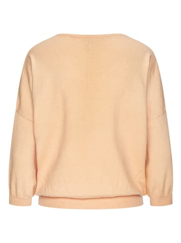 Vivance Fledermauspullover in apricot