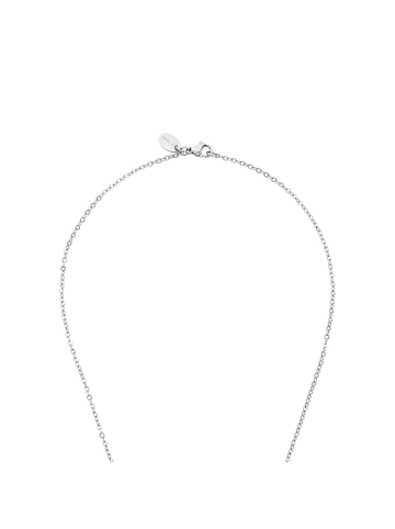 Amor Kette mit Anhänger Edelstahl in Silber