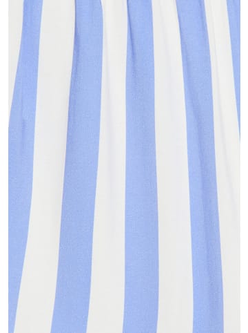 s.Oliver Pyjamashorts in blau gestreift