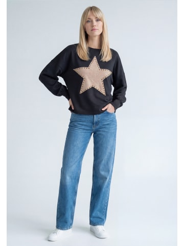 mimo Women Sweatshirt in BLACK