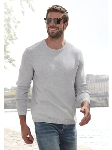 AUTHENTIC LE JOGGER Strickpullover in hellgrau-meliert