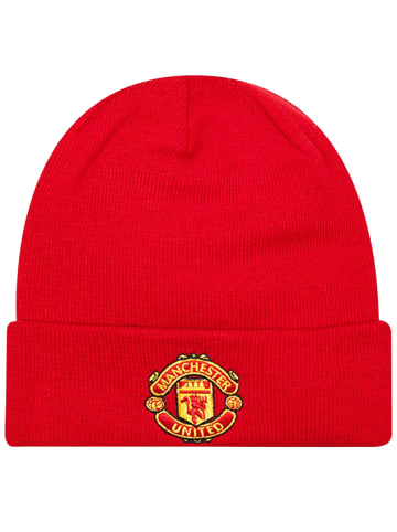 NEW ERA New Era Core Cuff Beanie Manchester United FC Hat in Rot