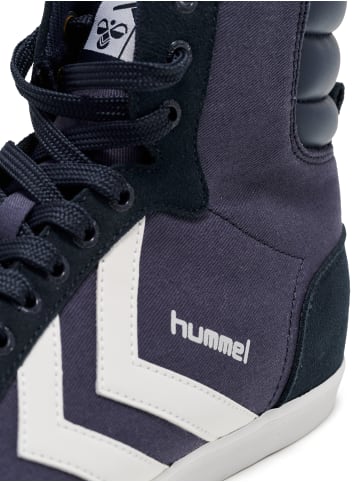 Hummel Hummel Schnürsenkel Sneaker Hummel Slimmer Lebensstil Erwachsene in DRESS BLUES/WHITE KH