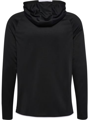 Hummel Trainingsjacke "Core 2.0 Zip Hoodie" in Schwarz