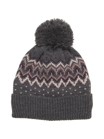 Color Kids BEANIEWITH PATTERN in Rose