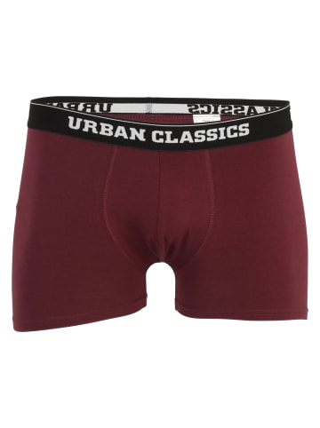 Urban Classics Urban Classics Herren Organic Boxer Shorts 5-Pack in plaidaop+jasper+cherry+blk+blk