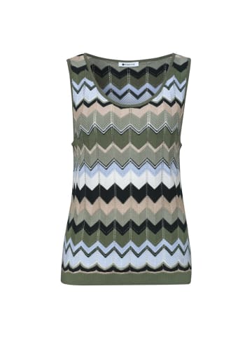 Street One Top in deep bound green