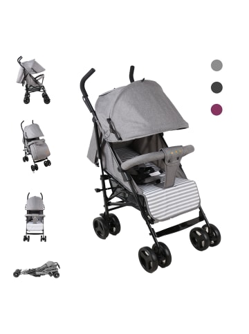 Yalion Kinderwagen in Grau - Gruppe0+/1/2/3