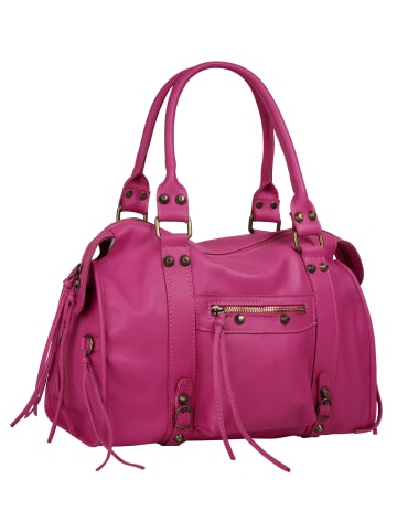 Forty degrees Shopper echt Leder in pink