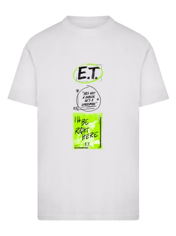 F4NT4STIC T-Shirt E.T. Unisex He's A Spaceman in weiß