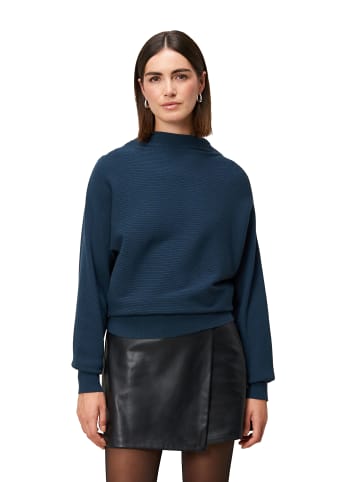 Zero  Pullover strukturiert mit Stehkragen in Teal Ocean