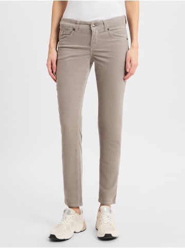 MAC HOSEN Five-Pocket in hellgrau