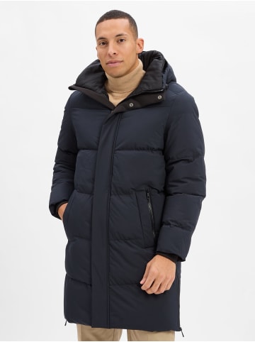 Finshley & Harding Mantel Franklin in marine - 0001