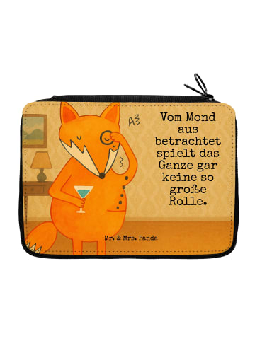 Mr. & Mrs. Panda Federmappe Fuchs Lord Design mit Spruch in Weiß