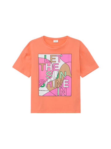 s.Oliver T-Shirt kurzarm in Orange