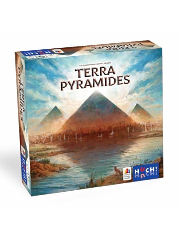 HUCH! Strategiespiel Terra Pyramides MLV in Bunt