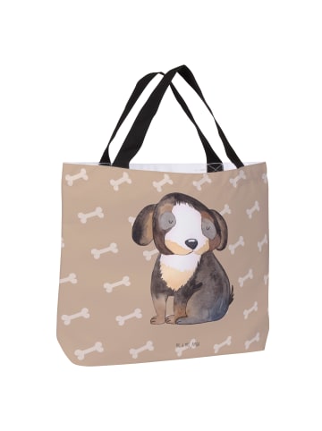 Mr. & Mrs. Panda Damen Schultertasche Hund Entspannen ohne Spruch in Hundeglück