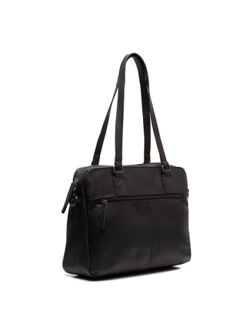 The Chesterfield Brand Pretoria Schultertasche Leder 36 cm in black
